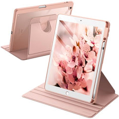 JETech 360° Rotating Case for iPad 9th/8th/7th Gen 10.2", Black