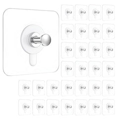 DALUCI Self Adhesive Wall Hooks (Pack of 5) – Heavy Duty Nail-Free Hooks for Wall Heavy Items | Photo Frame Hooks Without Drilling | Strong Sticky Hook for Frames, Clocks & Keys (Photo Frame Hook, 5)
