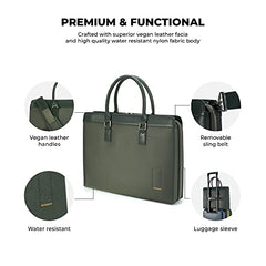 MOKOBARA Briefcase Pro 16 Inch Laptop Bag 9L Office Use Blue