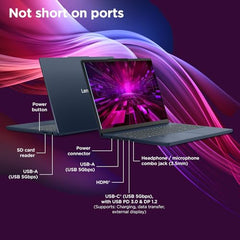Lenovo IdeaPad Slim 3 Smartchoice 13th Gen Intel Core i7-13620H 15.3 inch (38.8cm) WUXGA IPS Laptop (16GB RAM/512GB SSD/Windows 11/Office 24/Metal A Cover/Backlit Keyboard/Luna Grey/1.6Kg), 83K101JGIN