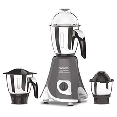 Vidiem EVA Royal 750W Mixer Grinder with 3 Jars | 750W mixer Grinder | 2 Years Product Warranty & 5 Years Motor Warranty | Red & Black