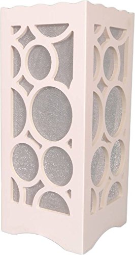 SYGA Royal Circle Design Table Lamp (25 x 10 x 10, White)