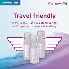 ScleralFil Preservative Free Saline Solution 0.34 Fl Oz, 30 Count
