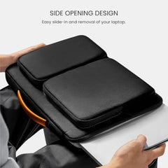 MOCA 360 Protective Laptop Sleeve 13.3 14 Inch for MacBook Pro 14 M1 Pro M1 Max 2021 A2442 Surface Laptop Studio Surface Book 3 2 ASUS VivoBook ZenBook Slim Case (13.3-14 Inch,Black)