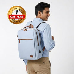 KARRIER 20L Laptop Backpack with USB Charging Port, Lightweight Business Bag with Padded Shoulder Straps for Office, College, Daily Commute & Travel
