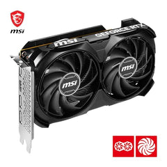 MSI GeForce RTX 4060 Ventus 2X Black 8G OC 8GB GDDR6 128-bit Gaming Graphic Card