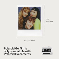 Polaroid Go Color Film - Double Pack (16 Photos) (6017) - Only Compatible with Polaroid Go Camera