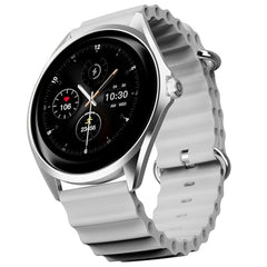 boAt Ultima Aeris 1.43" AMOLED Display, 1000 nits Brightness, Ultra Slim 8mm Metal Build, IP68, Auto HR & SpO2 Monitoring, Sleep & Stress Tracking, Stylish Smartwatch for Men & Women(Tan Brown)