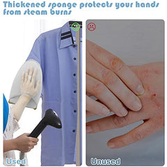 Garment Steam Ironing Glove, Mitt Steam Mitt Hand Ironing Board with Finger Buckle, Heavy Duty Gloves