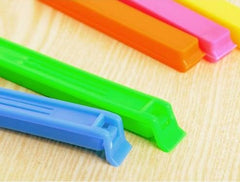 SYGA Colorful Set of 5Pcs Seal Clips Plastic Food Snack Bag Pouch Clip Sealer for Keeping Food Fresh for Home Kitchen