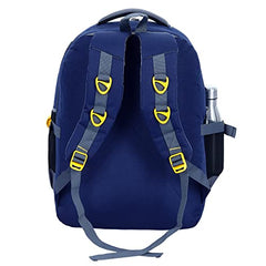 ROZEN 46 cms School Bag Class 5-12 Large 4 partition Laptop Collage Office Travel Backpack Unisex (GREY)