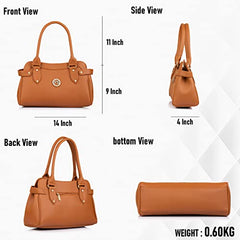 Fostelo Luxe Jessy Stylish Hand Bags For Women Stylish | Green