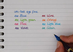 uni-ball Eye UB157 0.7 mm Roller Ball Pens, Black Ink, Pack of 3