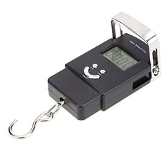 Syga 50 Kg Electronic Balance Digital Fishing Postal Weight Scale Hanging Hook (Black)