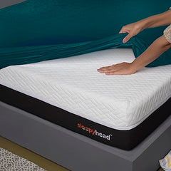 Sleepyhead Bamboo Terry Waterproof Mattress Protector; (75 x 36 Single Size; White)