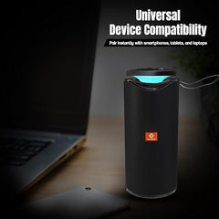 MAKPOWER BEAT Box 10W Bluetooth Speaker - Wireless, Portable, Premium Bass, 4 Hours Playtime, Built-in Mic, TF/USB Support - Perfect for Outdoor, Home, Travel & Parties (Green)