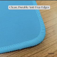 ESSENSI Mouse Pad for Laptop & Desktop | 9x7 Inch Anti-Fray Stitched Edges | Non-Slip Rubber Base | Desk Setup Accessory for Students, Gamers & Professionals (Big Things)