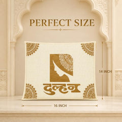 Choego New Season Wedding Print Saree Cover Pack of 12 | Zip closure, Doli Print Reusable storage bags, Ideal for bridal designer sarees, Wardrobe organizer, One side transparent