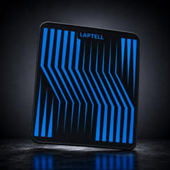 Laptell Gaming Mouse Pad with Smooth Fabric Surface & Non-Slip Rubber Base | Waterproof Washable Mat for Laptop, Desktop & Gaming Mouse | High-Speed Tracking, Portable Design – Retro 90s