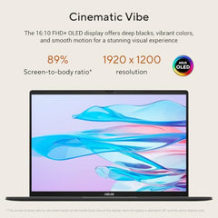 ASUS Vivobook S16 (2026),Smartchoice,AMD Ryzen AI 5 330,AMD Radeon iGPU,16GB RAM (Upgradeable),512GB SSD,FHD,OLED,16"(40 cm),Win 11,M365 Basic(1Y),Office 24,BFF Peachy,1.7 Kg,M3607KA-SH147WS,AI Laptop
