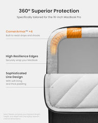 tomtoc 360° Protective Laptop Sleeve for 14-inch MacBook Pro M5 Pro/Max