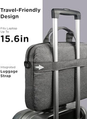 S. B. COLLECTION Waterproof Laptop Side Bag 30 L Trolley Attach Bag with File Compartment for Daily Routine Use (Maroon)