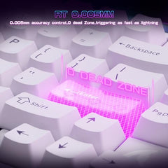 ATTACK SHARK R85 HE Hall Effect Gaming Keyboard, 75% Rapid Trigger, 8KHz