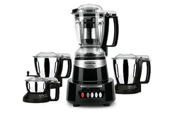Panasonic Heavy Duty Mixer Grinder For Kitchen MX-AV425 (Sunstone Orange) Elements Series Powerful 1500W (MMLW) 4 Jar (Three-304 Stainless Steel & 1Juicer Extractor Jar) | 5 Years Motor Warranty