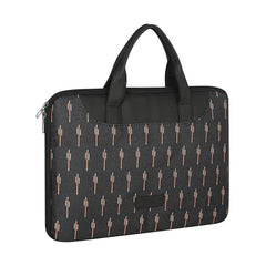 Tabelito Laptop Sleeve Bag 13" to 15.6 inch for Women Jute and Vegan Leather Office Everyday Handbags