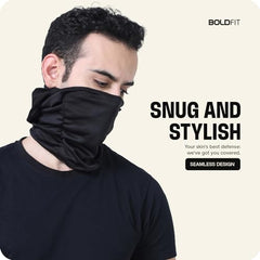 Boldfit face mask for bikers full face mask for bikers helmet head cover balaclava for men bike riding & biker head cover for helmet for men Balaclava for adult Black Masks for Bike Riding Matt Black