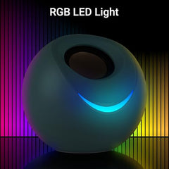 ZEBRONICS Blues 2.0 Computer Speakers, 8 Watts, 45° Elevated Drivers, Dual Passive Radiators, USB Powered, AUX, Volume Control Knob, RGB LED, for Laptops & Desktop (Black)