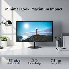 Acer SA272U P1 27 Inch WQHD (2560x1440) IPS Ultra Slim Monitor | 144Hz Refresh Rate | 1ms VRB | HDR10 | AMD FreeSync | HDMI 2.0 + DisplayPort 1.4 | Built-in Dual Speakers | VisionCare | Black