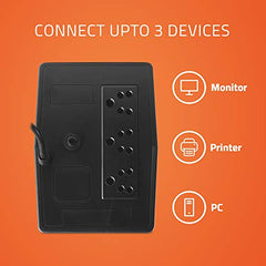 Artis PS-600VA 600VA Line Interactive UPS for Personal Computers, Desktop PCs, Laptops, Routers, Networking Devices and Gaming Consoles