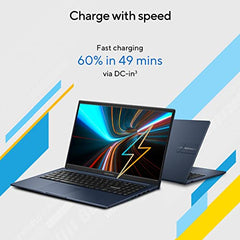 ASUS Vivobook 15 (2026),Intel Core 3 100U (i3-14th Gen),Intel iGPU, 8GB/512GB, FHD, 15.6"(39.6 cm),Windows 11,M365 Basic(1 Year)* Office 2024,Quiet Blue,1.7 Kg, X1504VAP-BQ1322WS,Thin & Light Laptop