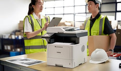 Brother DCP-L5660DN (New Launch) Auto Duplex Laser Printer, 48 PPM, Dual Scanning, Print Scan Copy, 3.5" Touch Screen Display, 70 Pages ADF, LAN, 250 Sheet Tray, 11000 Pages Toner, Free Installation