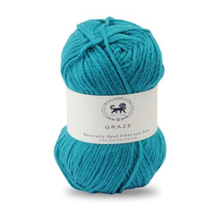 Nestnhaven Acrowools Graze Hand Knitting and Crochet Yarn. Pack of 1 Ball - 100gms. Shade no - NNHG001 (Berry Purple)