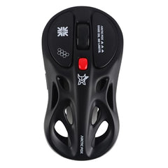 Arctic Fox Alien-X Gaming Wireless Mouse, Tri-Mode (2.4G/Bluetooth/Wired), 4800 DPI, 1000Hz Ergonomic Hollow RGB Rechargeable Type-C for Mac/Laptop/iPad/Office (Star White)