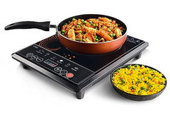 Usha Cook Joy (3616) 1600-Watt Induction Cooktop (Black), Sealed, 1 Burner