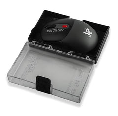 Arctic Fox ProMaxe Wireless Mouse | 2400 DPI |2.4 GHz with USB Nano Receiver | High Precision Optical Tracking| for PC/Mac/Laptop - Cool Gray
