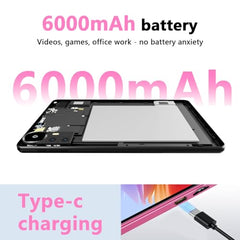 Android 16 10 inch Tablets, 20GB RAM 128GB ROM 2TB Expandable, 2GHz Octa-core Processor, 2 in 1 Tablet with Stylus Mouse Keyboard Case, 5G WiFi6, BT 5.0, 6000mAh, Widevine L1, GMS