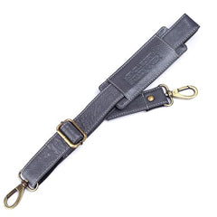 HAMMONDS FLYCATCHER Genuine Leather Bag Strap – Adjustable Shoulder Replacement for Stylish Bags - Matching Stitch - Brown