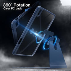 JETech 360° Rotating Case for iPad (A16) 11th/10th Gen, Navy