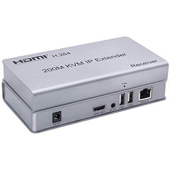 Tobo HDMI KVM Extender Cat5e/6 Rj45 60M USB HDMI KVM Switch Extension Sharing USB Mouse Keyboard Loop IR Compatible with PS-3 PS-4 X-box PC TV-TD-553H.