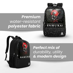 HACKER Laptop Backpack for Men & Women | Stylish Spider Printed Backpack | Durable School, College & Office Bag | Spacious Travel Backpack with Padded Laptop Compartment & Adjustable Straps