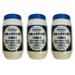 Poddar Arabpati Goli Traditional Anardana Taste 100gm Pack of 3