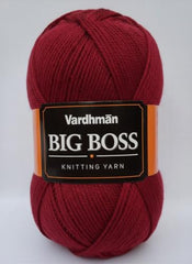 Vardhman BigBoss Knitting Yarn – 200g Ball, 575m, 84% Acrylic + 16% Nylon, 3-Ply DK Weight, Soft & Durable Wool for Knitting, Craft, babywear, blanket, winter wear; threads for crochet hook needle - Boss-15 - Cream