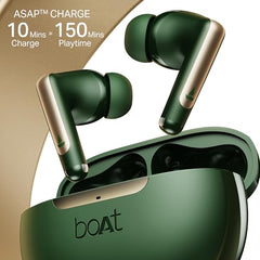 boAt Airdopes 141 Gen 2, 4 Mics ENx Tech, 48 Hrs Playback, Free Music Streaming, Fast Charge, Low Latency, IPX4, v5.4 Bluetooth Earbuds, TWS Ear Buds Wireless Earphones with mic (Active White)