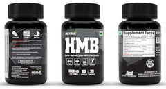NutriJa HMB 1000MG Capsules | CaHMB Beta-Hydroxy Beta-Methylbutyrate Supplement | Supports Muscle Maintenance, Workout Recovery & Strength Training Routine - 60 Capsules