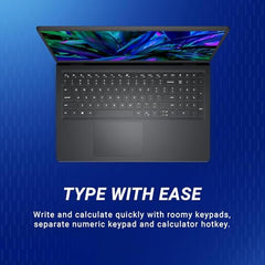 Dell 15 (Previously Inspiron) Laptop, 14th Gen Intel Core i3/Core 3 100U Processor, 8GB DDR4, 512 SSD, 15.6" FHD 120Hz IPS AG 250 nit Display, Win 11 + Office H&S 2024, Carbon Black, 1.63Kg