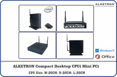 ALKETRON All-in-One Desktop PC- 20-Inch Display, 16GB RAM, 512GB SSD, Intel Processor, UHD 4K Graphics, WiFi 6, BT 5.2, Windows11 + MS Office(Lifetime), 1+3 Year Warranty(Standard+ Edition 2026 Model)